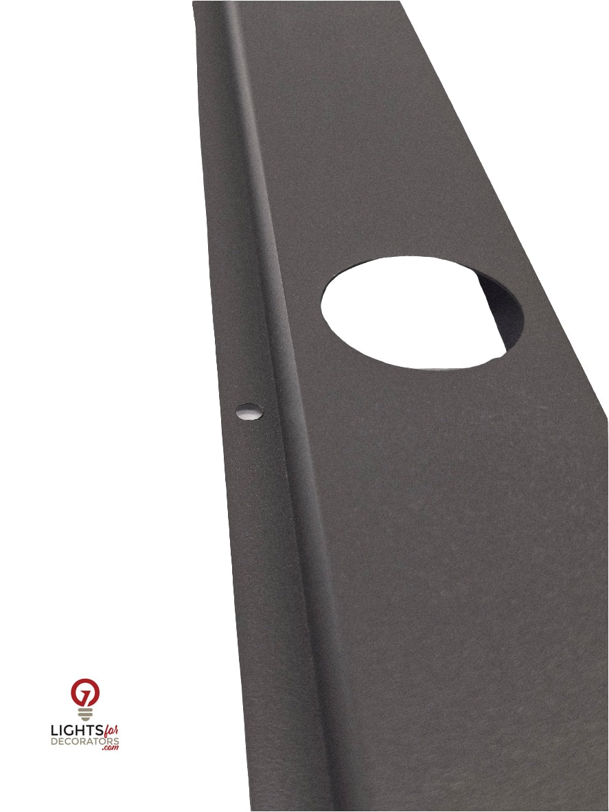 OMNI - Single Hat Track (40") - 8014 Medium Brown