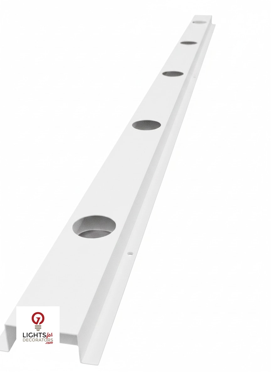OMNI - Single Hat Track (40") - 9003 Standard White