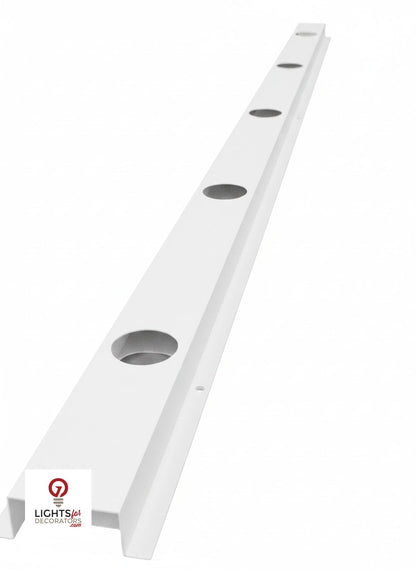 OMNI - Single Hat Track (40") - 9003 Standard White