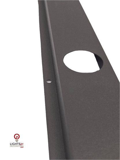 OMNI - Single Hat Track (40") - 9004 Standard Black