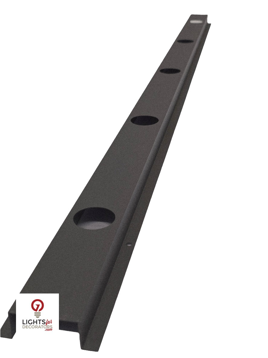OMNI - Single Hat Track (40") - 9004 Standard Black