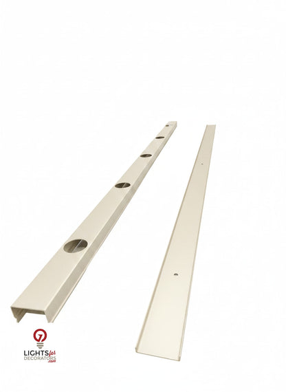 OMNI Double Track - 40" - Cream Aluminum