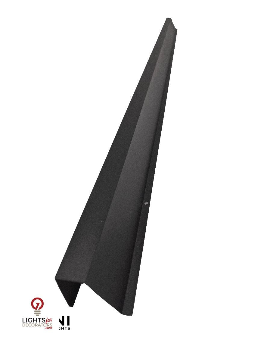 OMNI 90 Degree Parapet Track - 40" - Custom Color