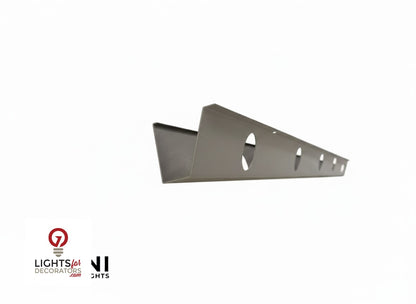 OMNI 35 Degree Angled Parapet Track - 40" - Grey