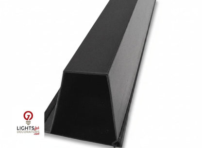 OMNI Parapet Track- Angled Output - 2 Piece - 35° - Dark Brown