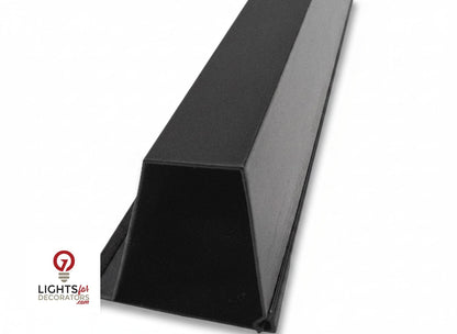 OMNI Parapet Track- Angled Output - 2 Piece - 35° - Dark Brown — view 5