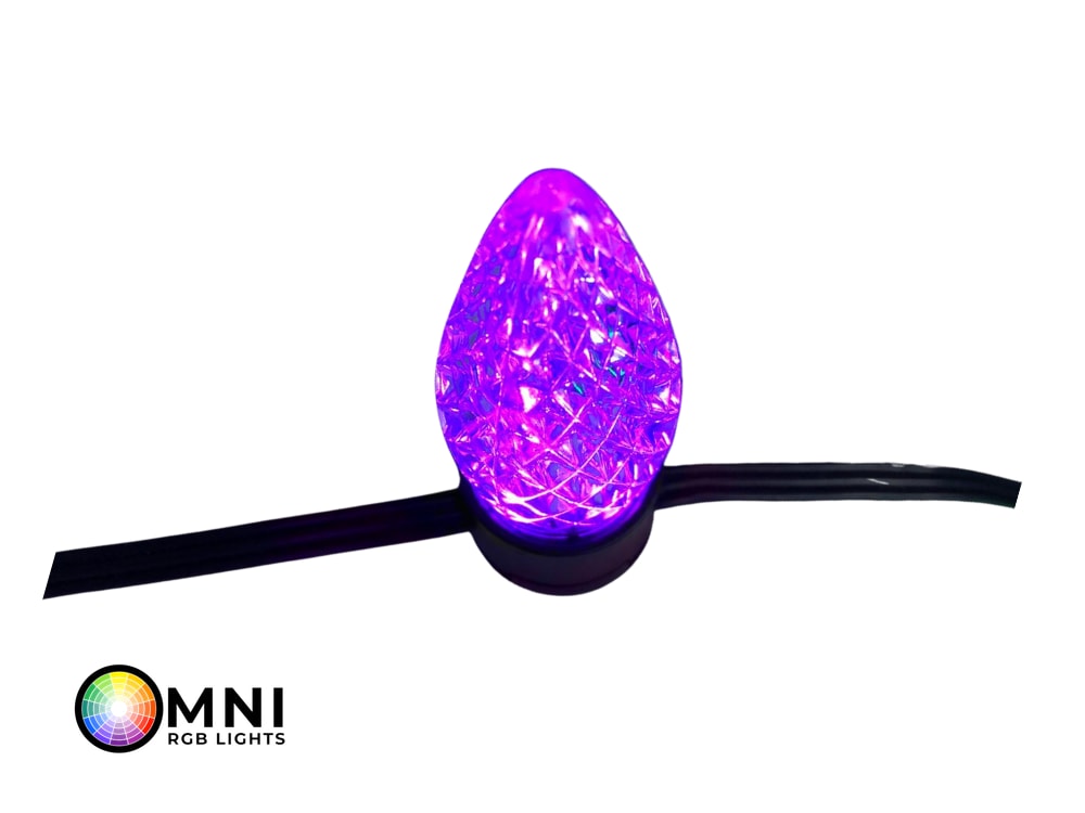 OMNI - C9 Light Set Set of 10 (12.5') - RGBW (3000K) - 24 Volt