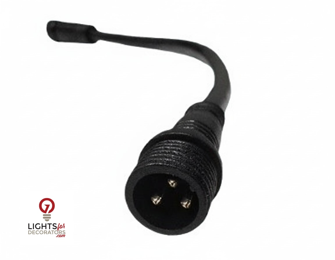 OMNI Accessory - Converter for Shielded Connector (Male) to Enhanced Connector (Female) - 12"