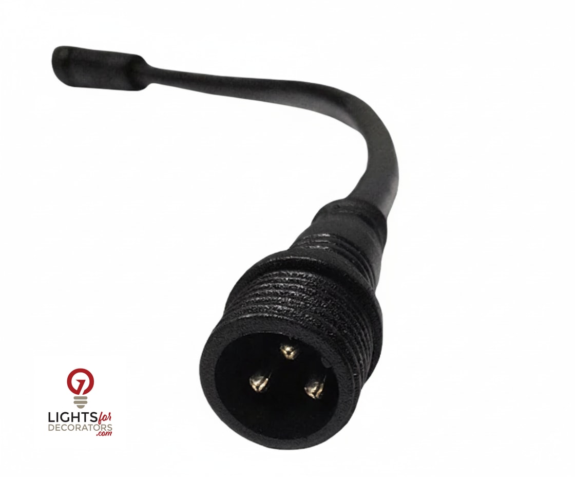 OMNI Accessory - Converter from Enhanced Connector (Male) to Shielded Connector (Female) - 12"