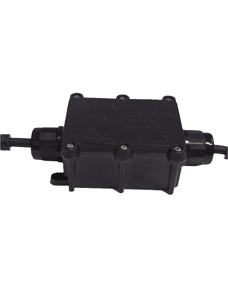 OMNI RGB - Direct Burial Data Booster inside of a waterproof Box
