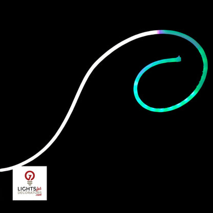 OMNI Neon Strip Series - Tube Neon Sleeve - IP68 - 196" in Length, 150 Lights - 24 Volts