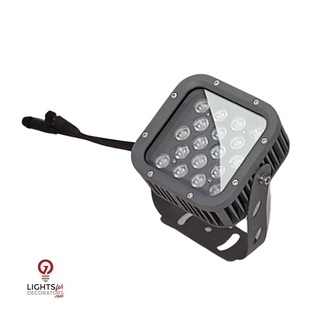 OMNI Landscape - Wash Light - 18 LED - RGBW (3000K) - 18 Watt - 15° - 24 Volt