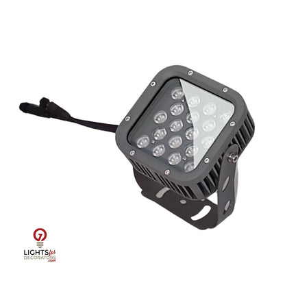 OMNI Landscape - Wash Light - 18 LED - RGBW (3000K) - 18 Watt - 15° - 24 Volt