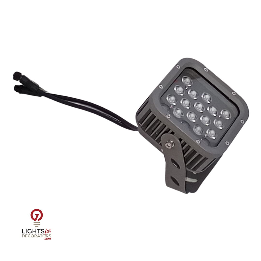 OMNI Landscape - Wash Light - 18 LED - RGBW (3000K) - 18 Watt - 15° - 24 Volt