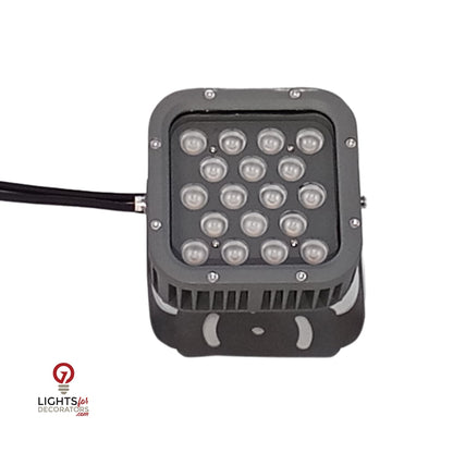 OMNI Landscape - Wash Light - 18 LED - RGBW (3000K) - 18 Watt - 15° - 24 Volt