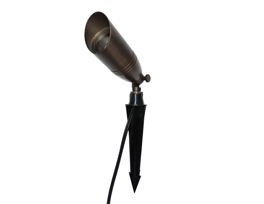 OMNI RGB - Brass Landscape Light uplight - RGBW  (3000K) 24 Volt
