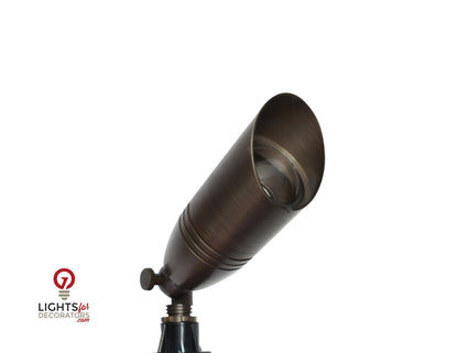 OMNI Landscape - Brass Landscape Light uplight - RGBW (3000K) - 6 Watt - 40° - 24 Volt
