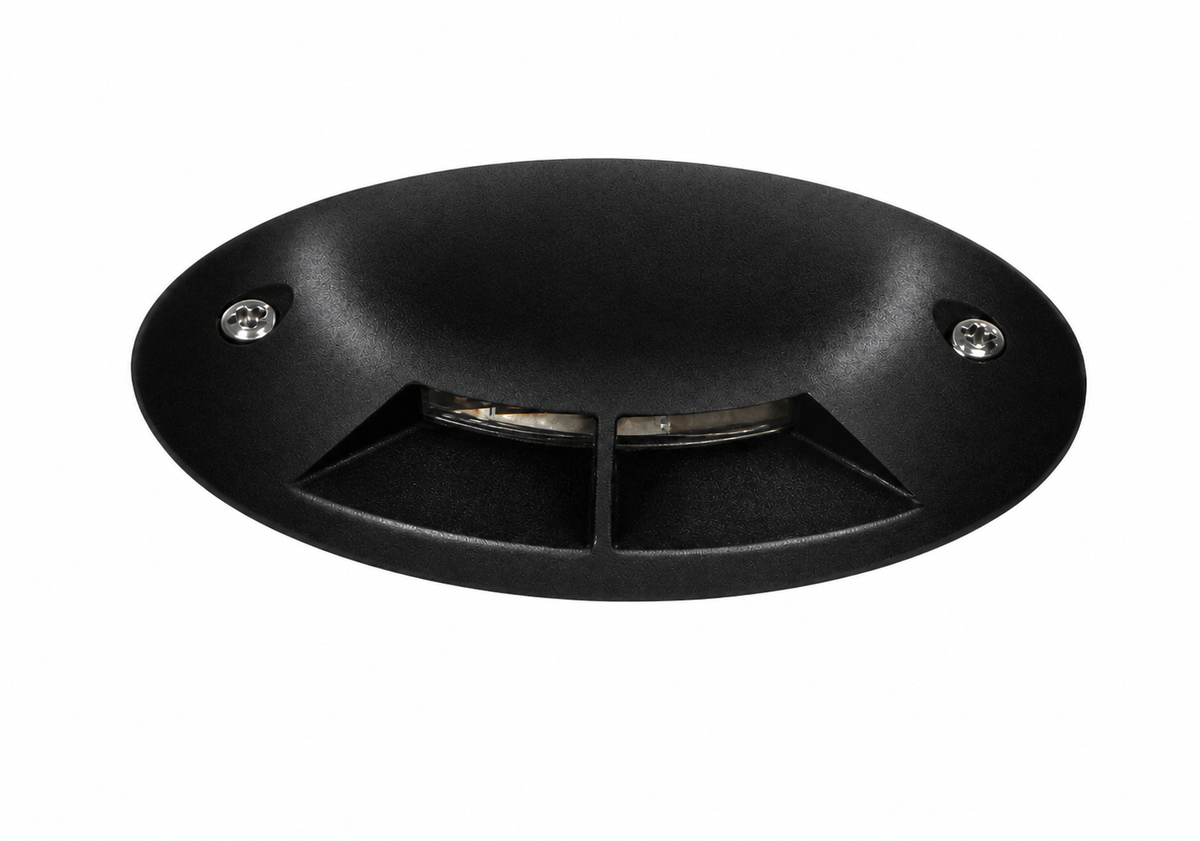 MARINER Integrated Dock Light - Single Aperture - Fine Texture Black 2700K — view 1