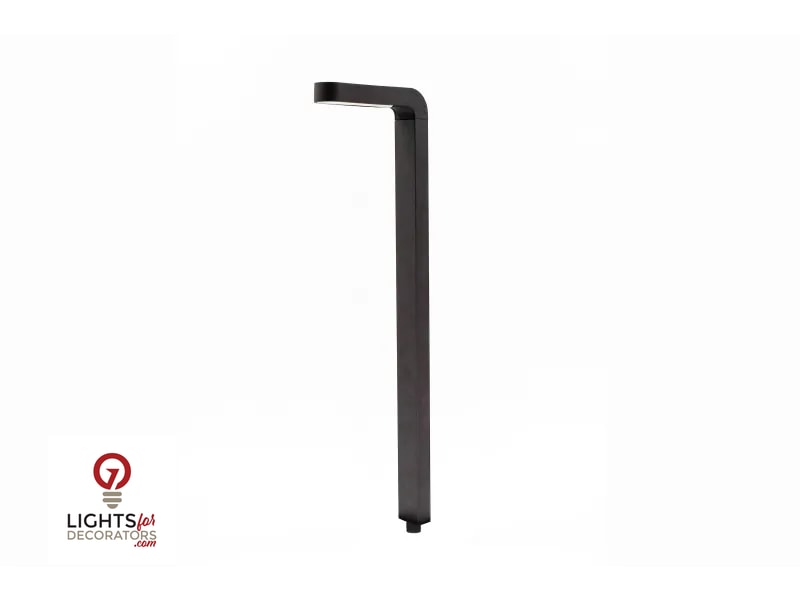 Lumien Modular L-Shape Path / Area Light - Bronze - Aluminum (6 Watt, 3000K)