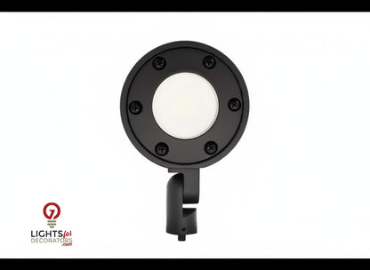 Lumien Modular Swivel Puck Path / Area Light - Bronze - Aluminum (10 Watt, 2700K)