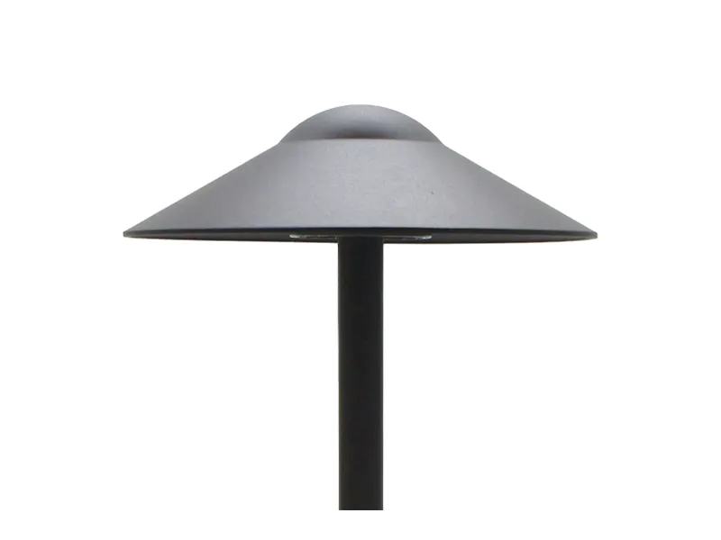 Lumien Integrated LED Bubble Hat Path / Area Light - Bronze - Aluminum (4 Watt, 2700K) — view 3