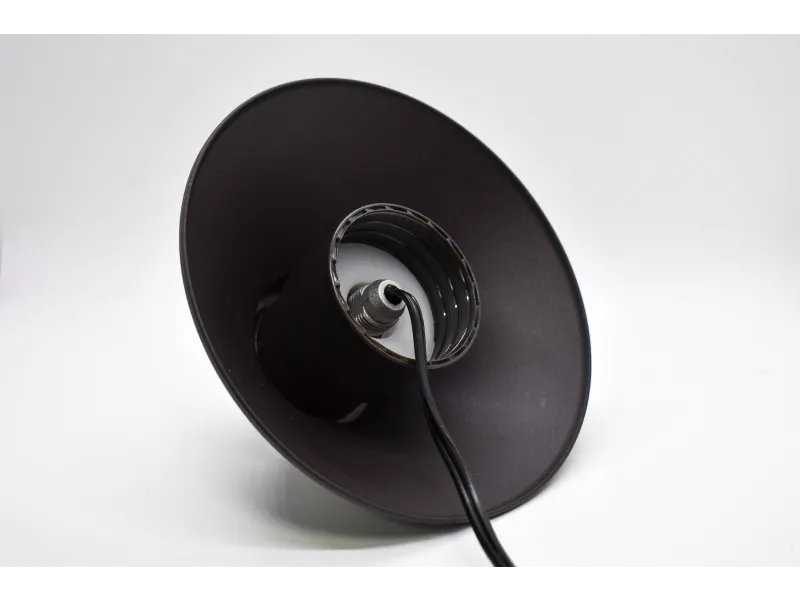 Lumien Integrated LED Flat Top Dome Hat Path / Area Light - Black Aluminum (4 Watt, 2700K) — view 4