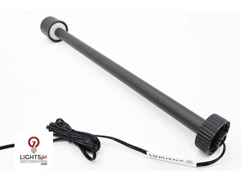 Lumien Modular 16" Riser with Module/ADJ Beam Spread Path / Area Light - Bronze Finished Aluminum (4 Watt, 3000K)
