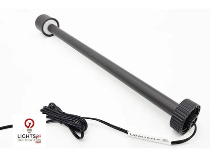 Lumien Modular 16" Riser with Module/ADJ Beam Spread Path / Area Light - Bronze Finished Aluminum (4 Watt, 3000K)