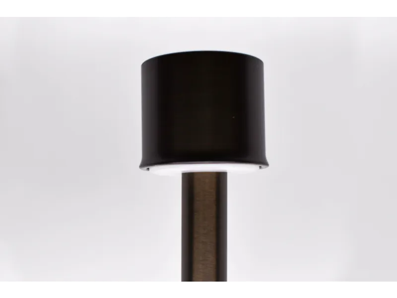 Lumien Modular 16" Riser with Module/ADJ Beam Spread Path / Area Light - Antique Brass (4 Watt, 3000K)