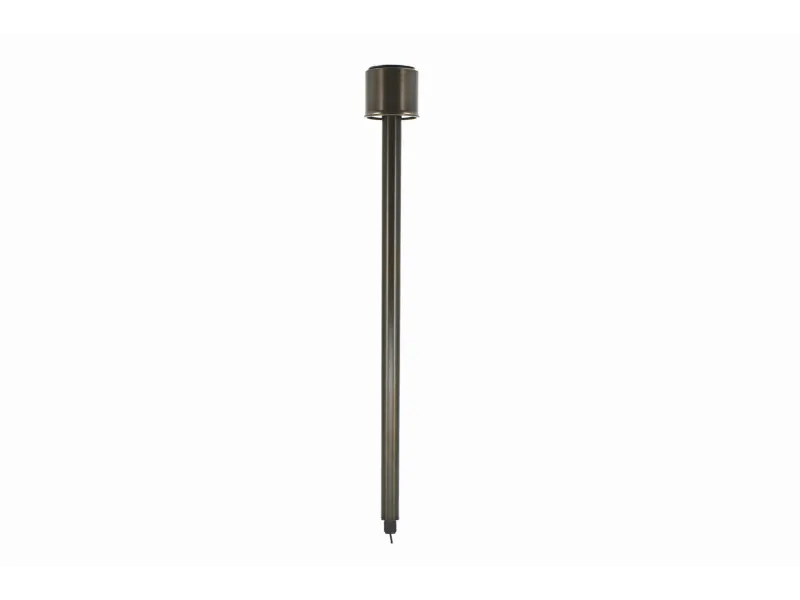 Lumien Modular 16" Riser with Module/ADJ Beam Spread Path / Area Light - Antique Brass (8 Watt, 2700K)