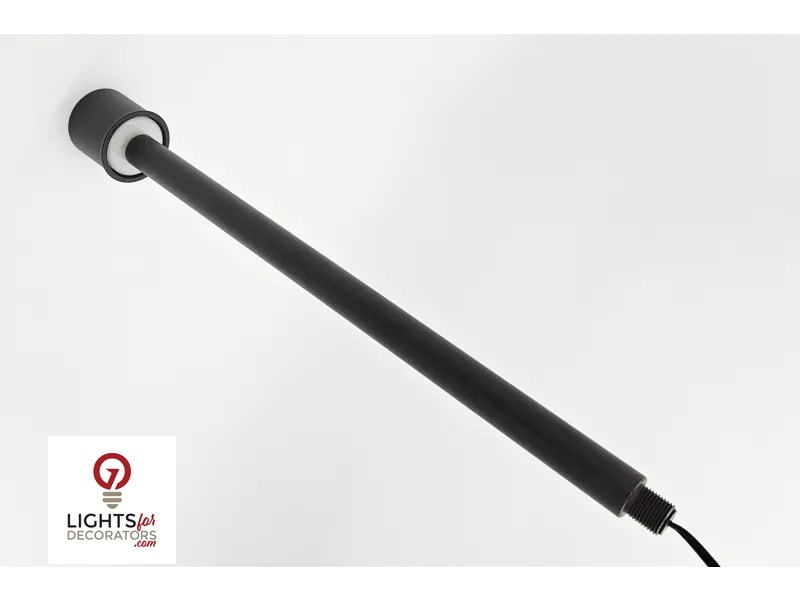 Lumien Pro 16" Riser with Module/ADJ Beam Spread Path Light - Bronze Finished Aluminum (7 Watt, 2700-5700K + RGB)