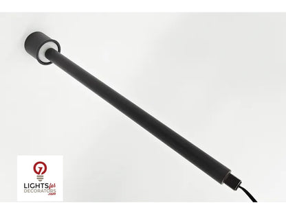 Lumien Pro 16" Riser with Module/ADJ Beam Spread Path Light - Bronze Finished Aluminum (7 Watt, 2700-5700K + RGB)