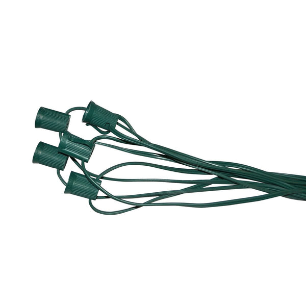 C9 Stringer for Light Drops – 5 Sockets (72" Spacing, 20 AWG)