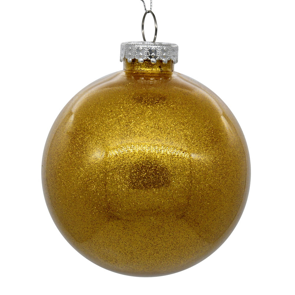 3" Glitter Clear Ball - Set of 12 — view 14
