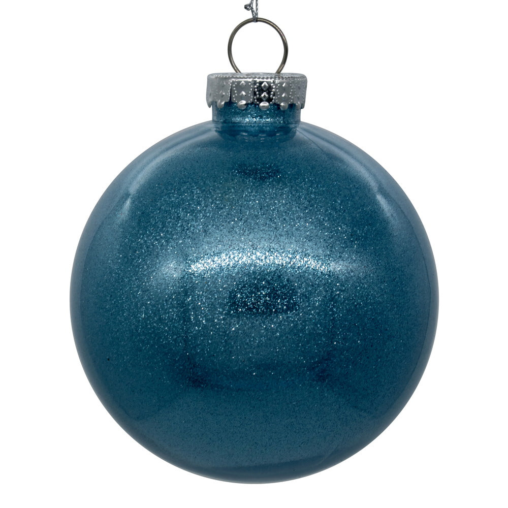 3" Glitter Clear Ball - Set of 12 — view 16