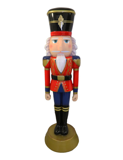 Freestanding Elegant Nutcracker Resin Display