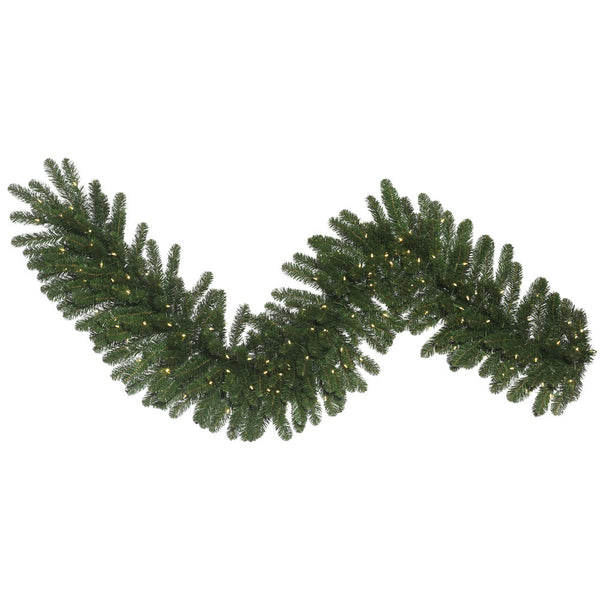 50' x 14" Deluxe Sequoia Fir Garland - Warm White