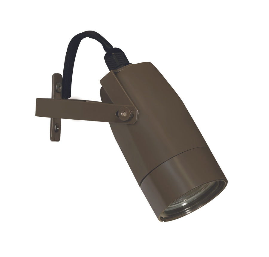 Aluminum Adjustable Down Light, Bronze, No Lamp