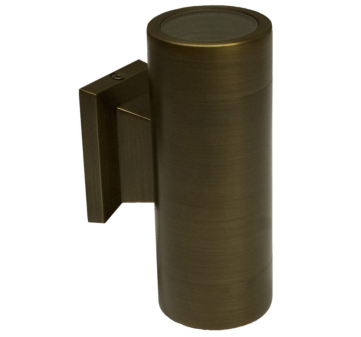 Brass Brass Double Head Sconce, Antique Bronze, No Lamp — view 1