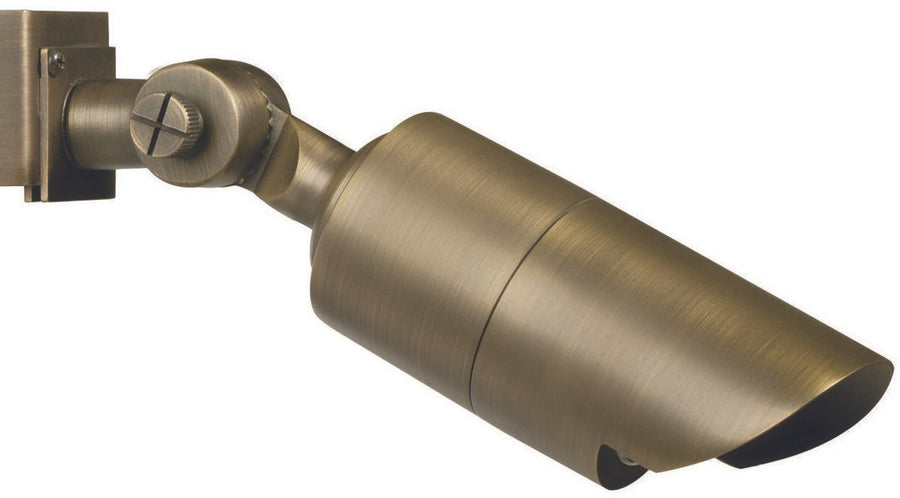 Brass Bullet Down Light, Antique Bronze, No Lamp