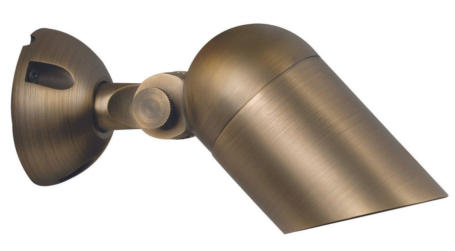 Brass Mini Adjustable Down Light, Antique Bronze, No Lamp