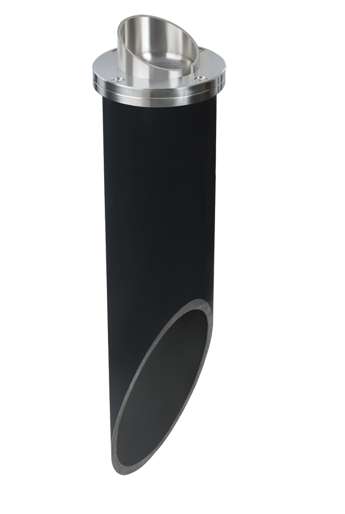 Stainless Steel Hooded Well Light, with PVC, 316 Marine Grade Stainless Steel, No Lamp — view 1