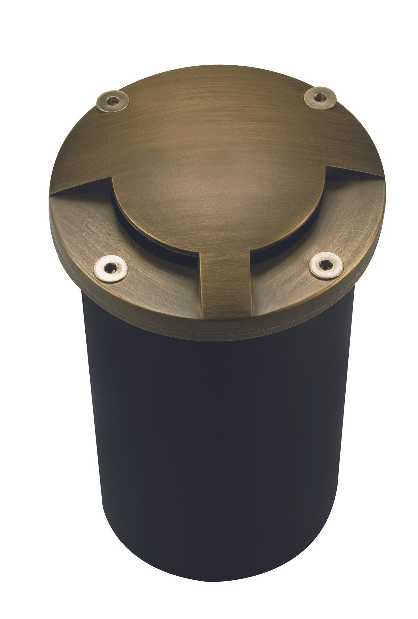 Brass 180º Side-by-Side Marker Light, Antique Bronze, No Lamp — view 1