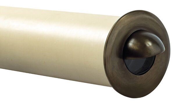 Brass Half-Moon Light, Gun Metal, 3W Integrated LED