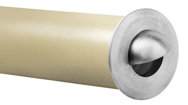 Brass Half-Moon Light, Silver Plated, 3W Integrated LED