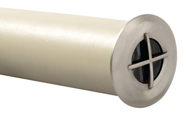 Brass Cross Light, Silver Plated, 3W Integrated LED