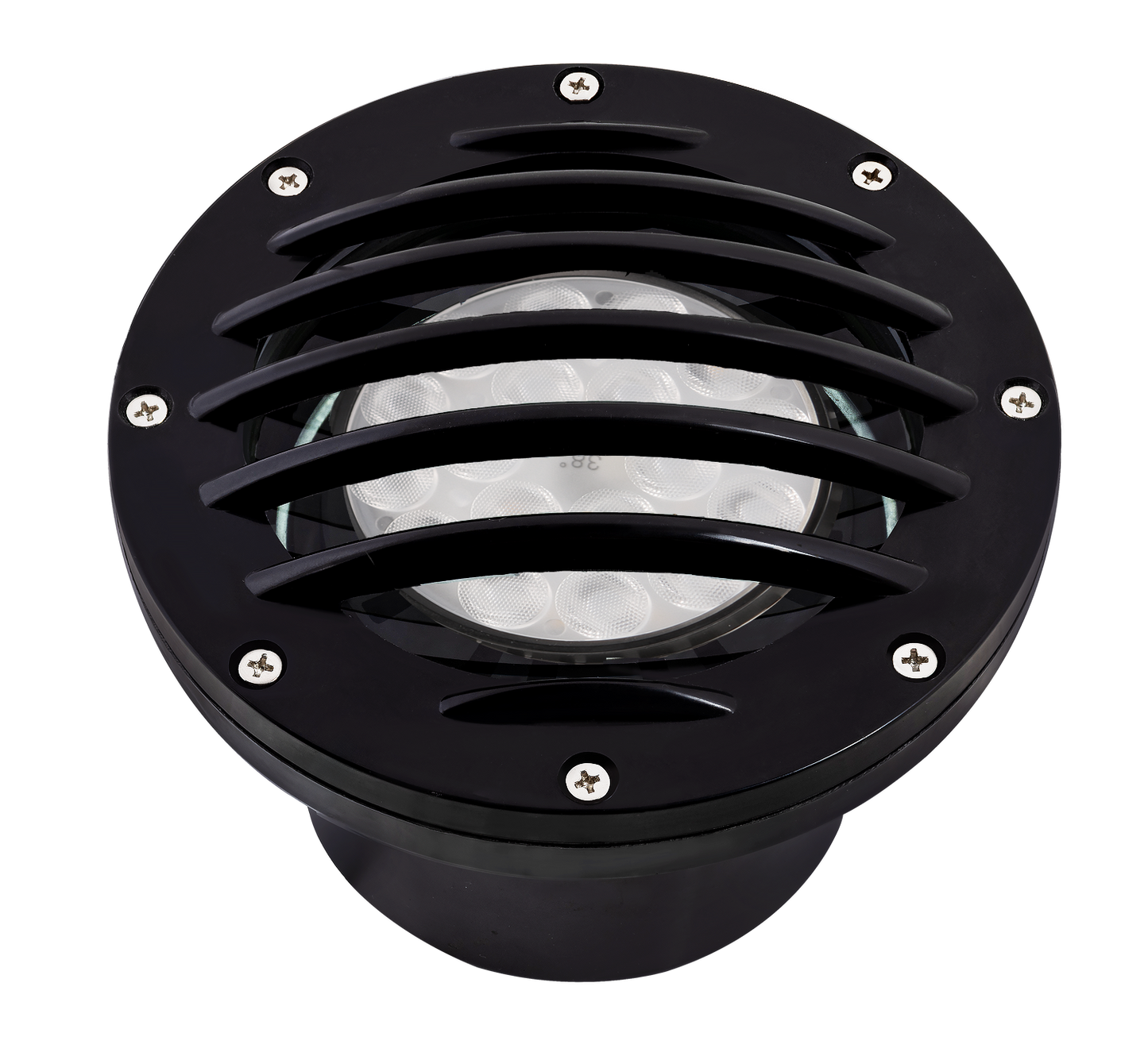 Composite Louvered PAR36 Well Light, , No Lamp — view 1