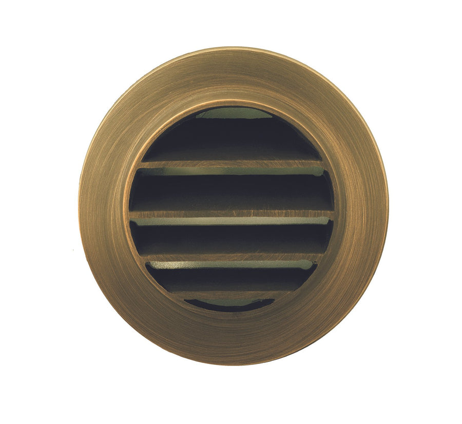Brass Step Light, Antique Bronze, No Lamp