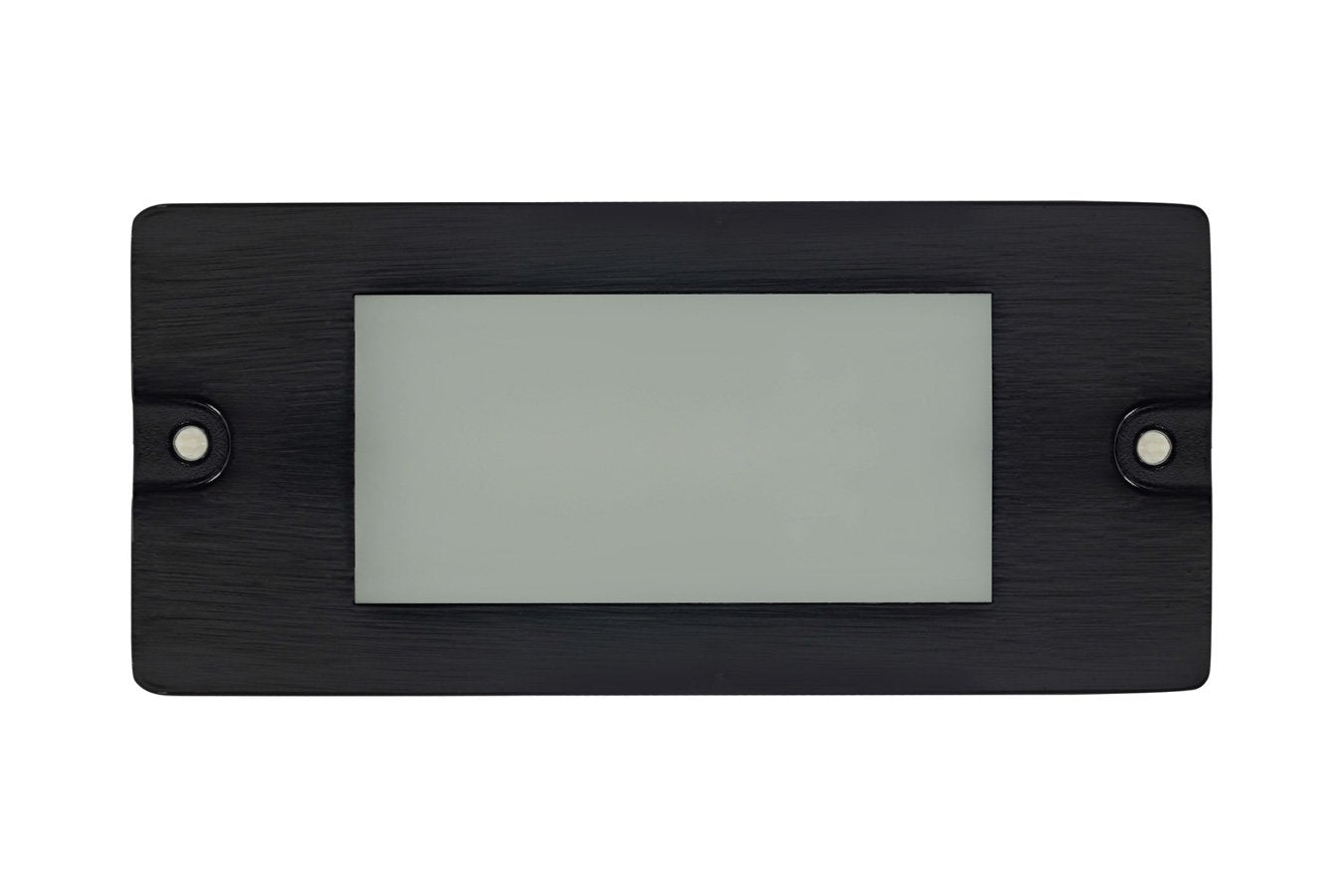 Aluminum 5½” Small Lensed Backless Box, Step Light, Black, 2.5W Integrated LED — view 1