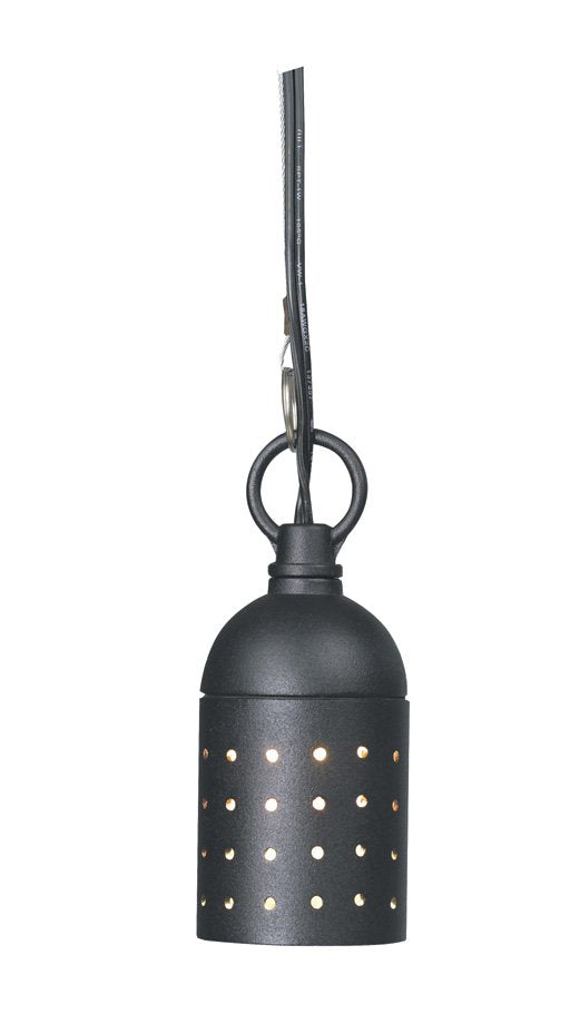 Aluminum Twinkle, 2.5"H, Black, No Lamp